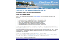 Desktop Screenshot of miamiapostille.com